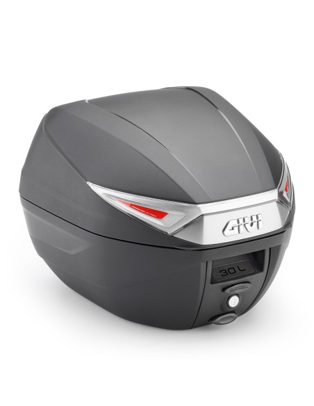 MALETA ML 30 LTS  C30 NEGROBASE/N CATADIOPTRICO AHUMADO