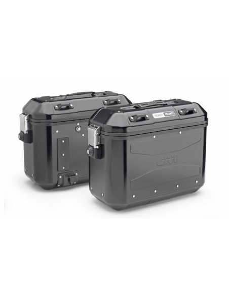 MALETAS LATERALES MK 36L DLM36B/T DOLOMITI ALUMINIO BLACK L