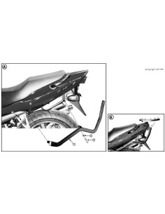 MONORACK P/M3-MM KAWASAKI ZR7-S 750 9904