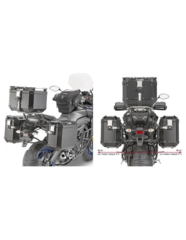 PORTAMALETAS LATERAL CAMSIDE YAMAHA TRACER/GT 900 18