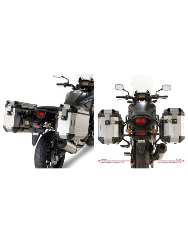 PORTAMALETAS LATERAL CAMSIDE18 HONDA CBX 500 1316