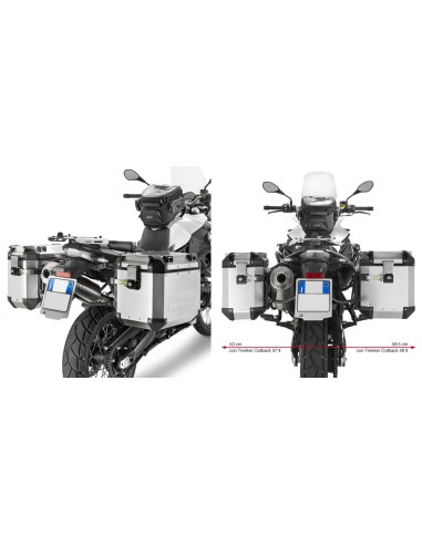 PORTAMALETAS LATERAL CAMSIDE18BMW F GS 650 700 800 0813