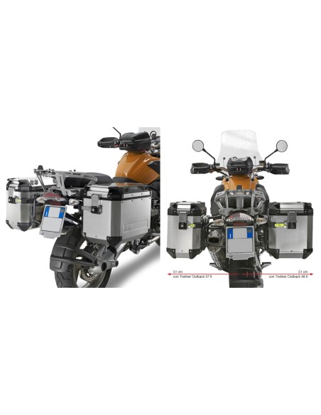 PORTAMALETAS LATERAL CAMSIDE18BMW R GS/ADVENTURE 1200 04122