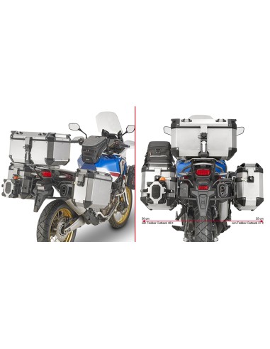 PORTAMALETAS LATERAL CAMSIDE18HONDA CRF1000LAF TW ADV SPO 18