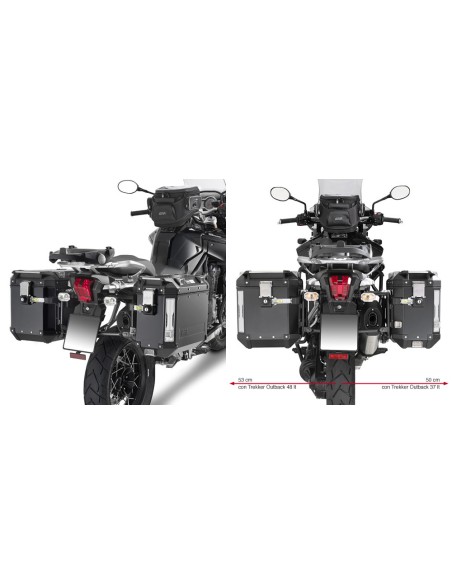 PORTAMALETAS LATERAL CAMSIDE18TRIUMPH TIGER EXPLO 1200 1618