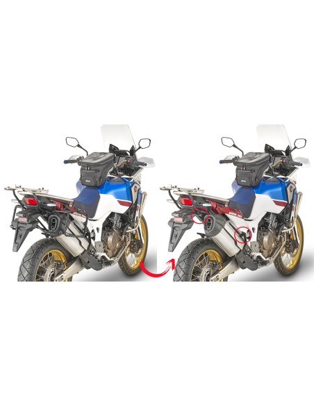 PORTAMALETAS LATERAL F/RAPIDA HONDA AT AD SPORT CRFL 1000 18