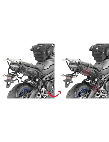 PORTAMALETAS LATERAL F/RAPIDA YAMAHA TRACER/GT 900 18