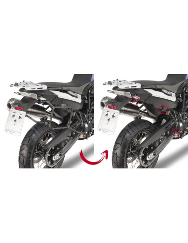 PORTAMALETAS LATERAL F/RAPIDABMW FGS 650-700-800 1213