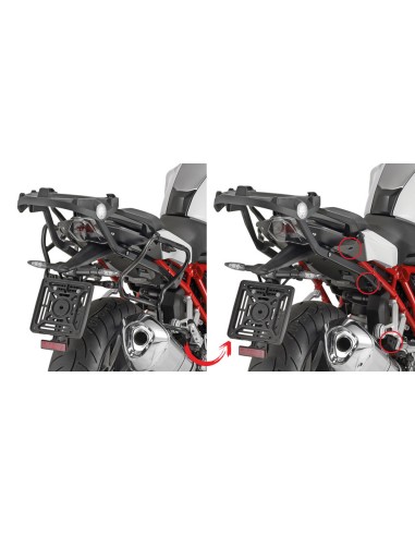 PORTAMALETAS LATERAL F/RAPIDABMW RR 1200/1250 RS 1250 1519