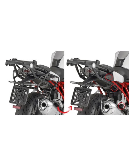 PORTAMALETAS LATERAL F/RAPIDABMW RR 1200/1250 RS 1250 1519