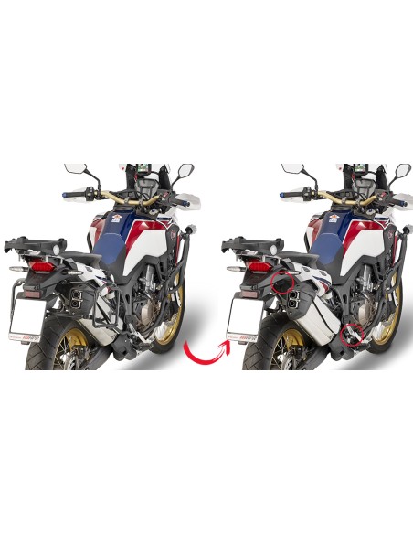 PORTAMALETAS LATERAL F/RAPIDAHONDA CRFL AFRICA TWIN 16