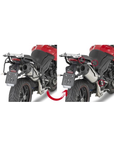 PORTAMALETAS LATERAL F/RAPIDATRIUMPH TIGER SPORT 1050 13