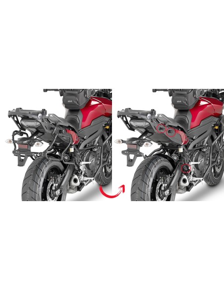 PORTAMALETAS LATERAL F/RAPIDAYAMAHA MT-09 TRACER 15