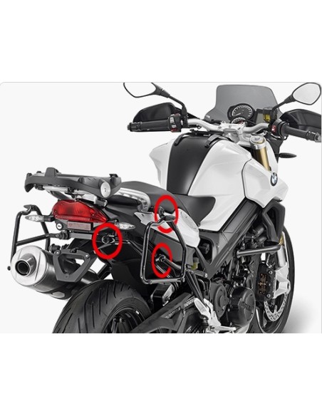 SOPORTE ALFORJAS-EASYLOCK BMW FR 800 15