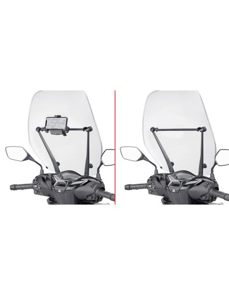 SOPORTE BARRA PDISPOSITIVOS F/DETRAS PCA HONDA SH 125-150 20