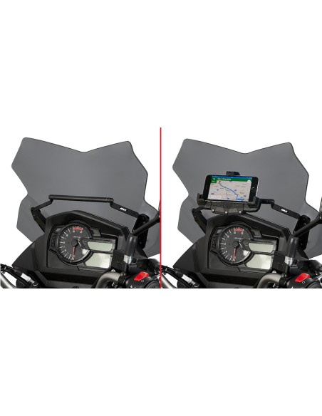 SOPORTE BARRA PDISPOSITIVOS F/DETRAS PCA SUZUKI DL VSTROM 65