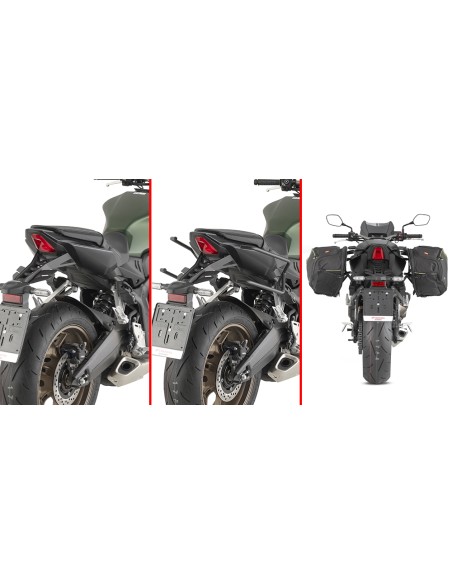 SOPORTE ALFORJA F/RAP KAWASAKI Z650RS 22-24
