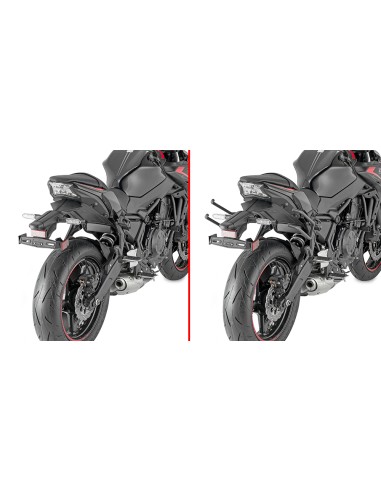 SOPORTE ALFORJAS F/RAPIDA KAWASAKI Z650 2021