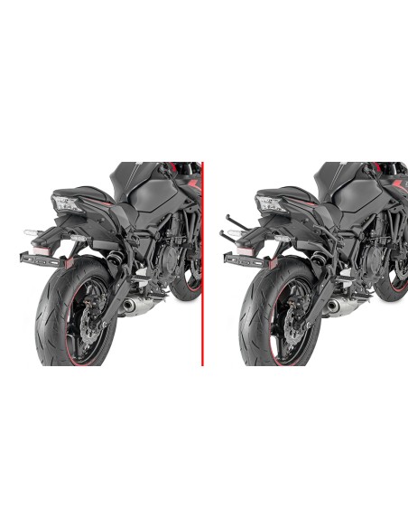 SOPORTE ALFORJAS F/RAPIDA KAWASAKI Z650 2021
