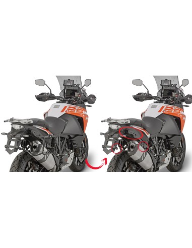PORTAMALETAS F/RAPIDA KTM SUP ADV/ADV 1050 1190 1290 17