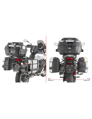 PMALETAS LATERAL MOTO GUZZI V85TT 24