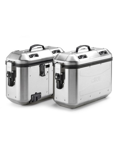 MALETAS LATERALES MK 36L DLM36A/T DOLOMITI ALUMINIO NATURAL