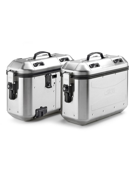 MALETAS LATERALES MK 36L DLM36A/T DOLOMITI ALUMINIO NATURAL