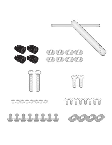 KIT ANCLAJES ESPECÍFICO PARA 8400DT