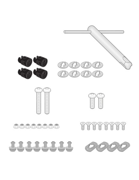 KIT ANCLAJES ESPECÍFICO PARA 8400DT