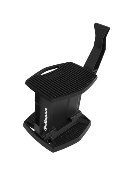 CABALLETE ELEVADOR PLEGABLE POLISPORT NEGRO