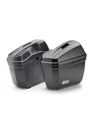 MALETAS LATERALES MK 22LTS  E22 NEGRO BASE/N