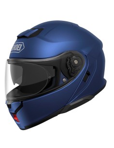 CASCO SHOEI NEOTEC 3 AZUL MATE METALIZADO