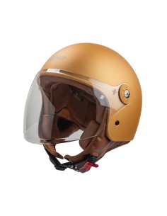 Casco Jet Gari G11 color DORADO MATE