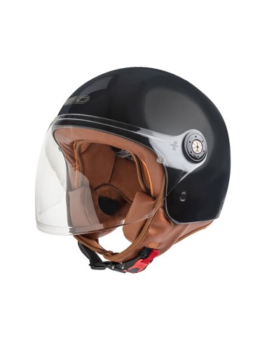 Casco Jet Gari G11 color NEGRO