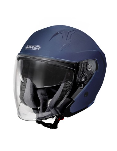 Casco Jet Gari G40 Sunvisor color AZUL MATE