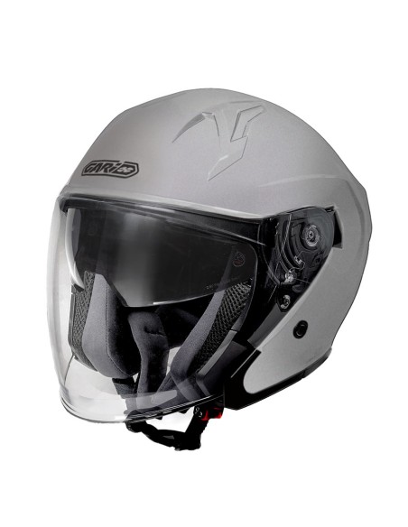 Casco Jet Gari G40 Sunvisor color GRIS MATE