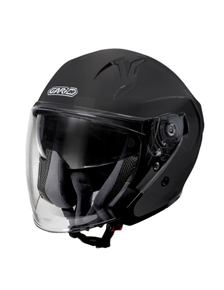 Casco Jet Gari G40 Sunvisor color NEGRO MATE