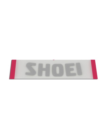 RECAMBIO SHOEI LOGO FRONTAL GLAMSTER GRIS PLATA