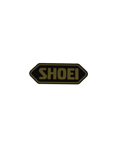RECAMBIO SHOEI LOGO FRONTAL PEQUEÑO ORO