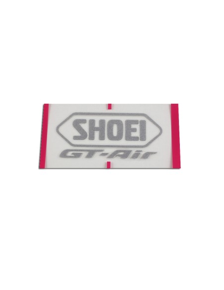 RECAMBIO SHOEI LOGO POSTERIOR GT-AIR GRIS PLATA
