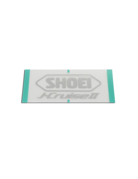 RECAMBIO SHOEI LOGO POSTERIOR J-CRUISE 2 GRIS MATE