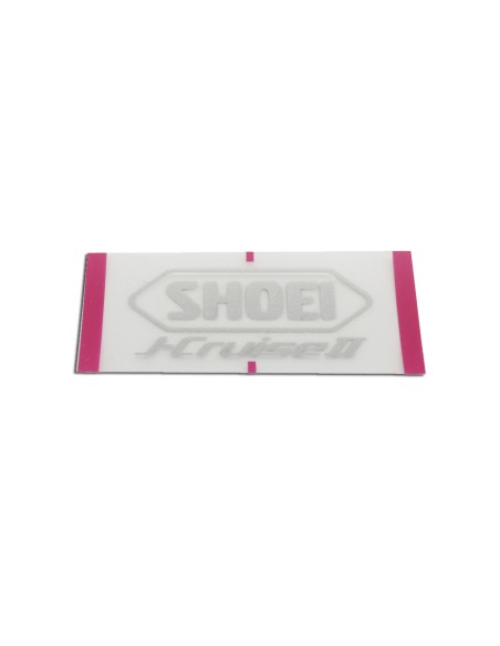 RECAMBIO SHOEI LOGO POSTERIOR J-CRUISE 2 GRIS PLATA