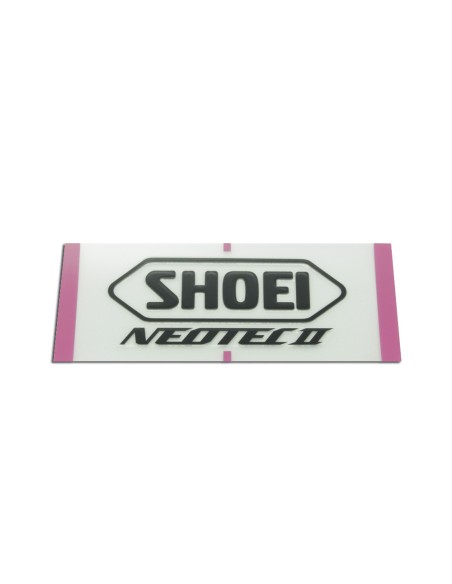 RECAMBIO SHOEI LOGO POSTERIOR NEOTEC 2 NEGRO