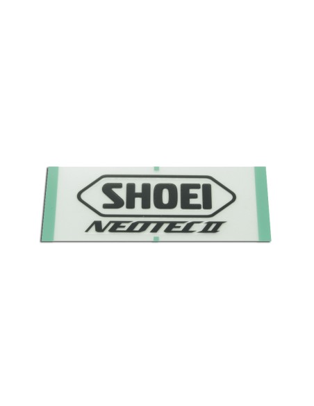 RECAMBIO SHOEI LOGO POSTERIOR NEOTEC 2 NEGRO MATE