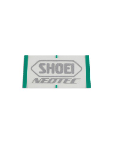 RECAMBIO SHOEI LOGO POSTERIOR NEOTEC GRIS MATE