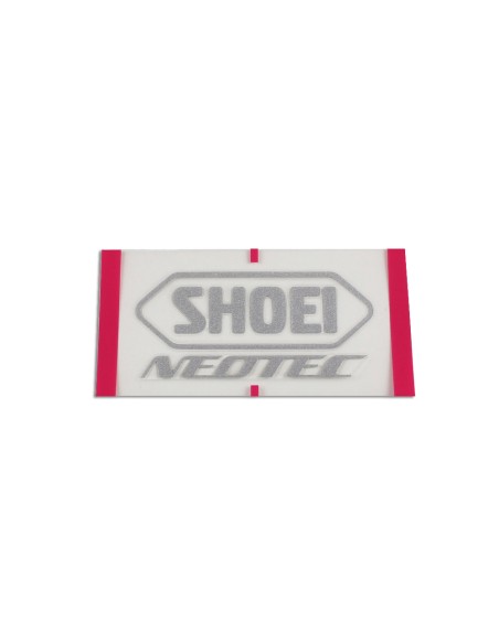 RECAMBIO SHOEI LOGO POSTERIOR NEOTEC GRIS PLATA