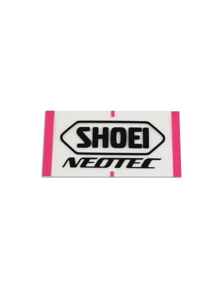 RECAMBIO SHOEI LOGO POSTERIOR NEOTEC NEGRO