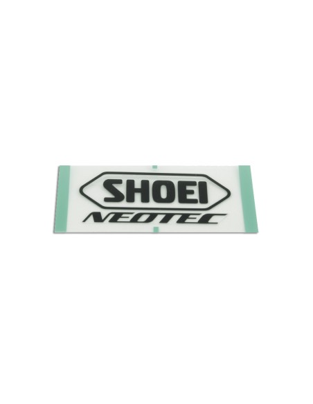 RECAMBIO SHOEI LOGO POSTERIOR NEOTEC NEGRO MATE