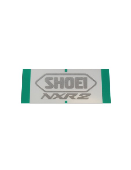 RECAMBIO SHOEI LOGO POSTERIOR NXR 2 GRIS MATE