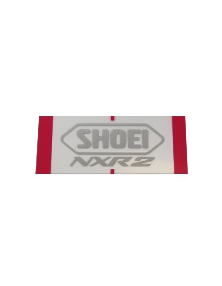 RECAMBIO SHOEI LOGO POSTERIOR NXR 2 GRIS PLATA